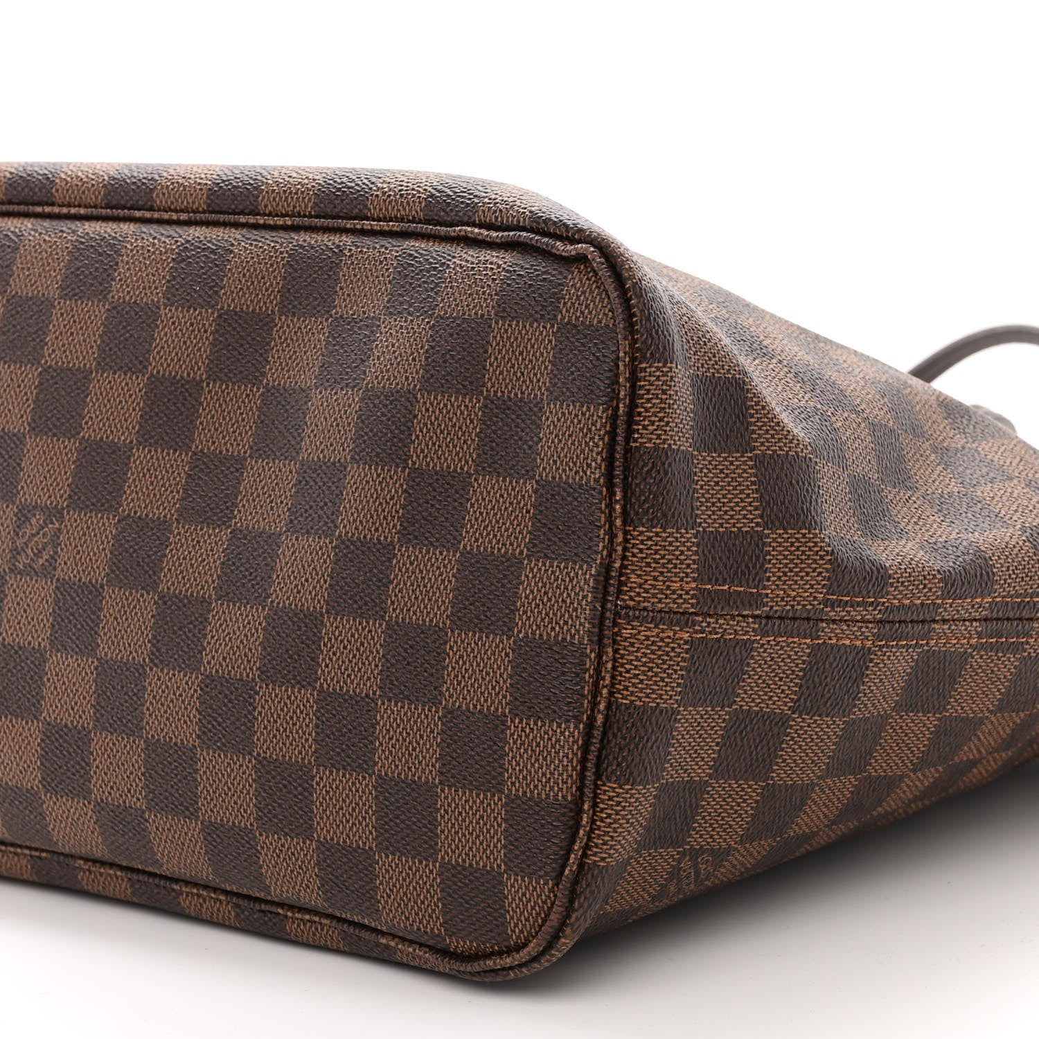 Louis Vuitton Damier Ebene Neo Neverfull MM Rose Ballerine 11 of 14