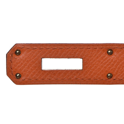Hermes Epsom Kelly Sellier 28 Orange 10 of 33