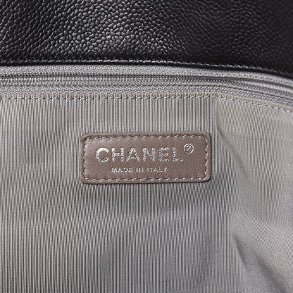 Chanel Caviar CC Shopper Tote Black 6 of 7