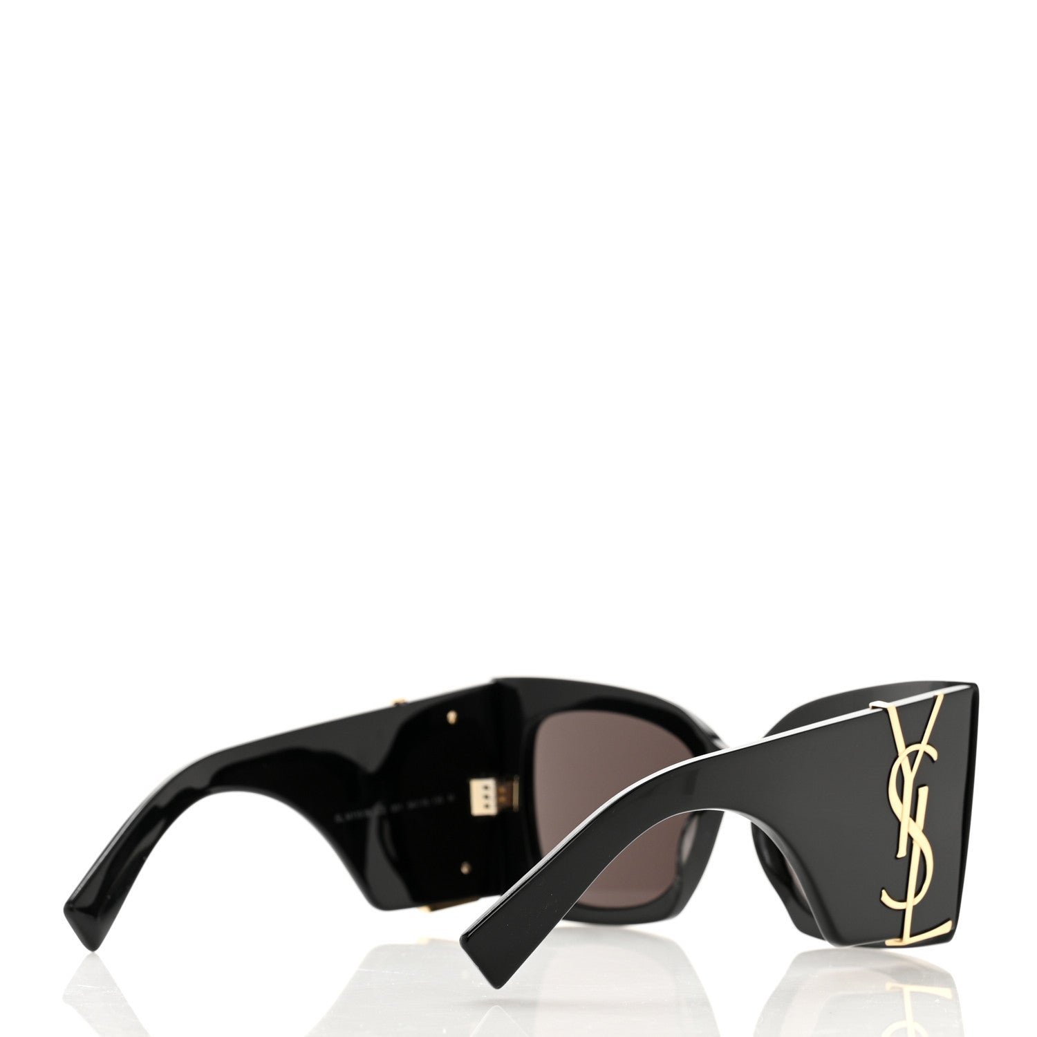 Saint Laurent Acetate Blaze Sunglasses SL M119 Black 4 of 8