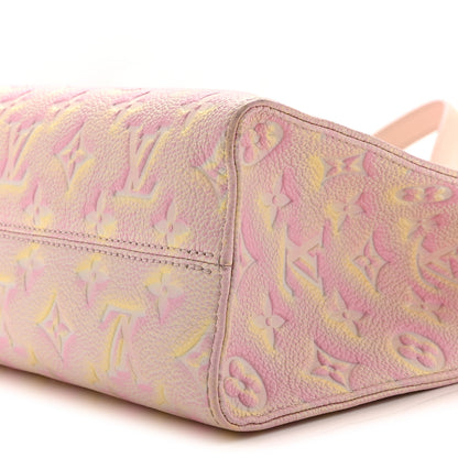 Louis Vuitton Empreinte Monogram Summer Stardust Onthego PM Pink 9 of 9