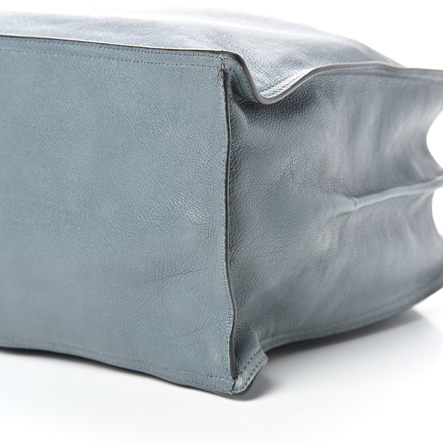 Glace Calf Etiquette Tote Grey