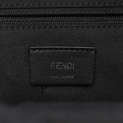 Fendi Nylon Vitello Liberty Sequin Fun Fair Embroidered Mini Backpack Black Multicolor 5 of 8
