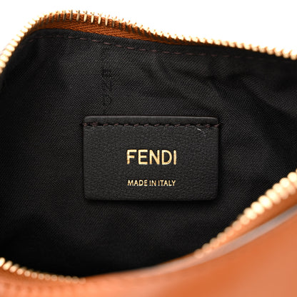 Fendi Vitello Grace Matte Mini Fendigraphy Hobo Bag Brandy 6 of 12