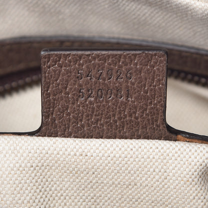 Gucci GG Supreme Monogram Web Small Ophidia Messenger Bag Brown 7 of 11