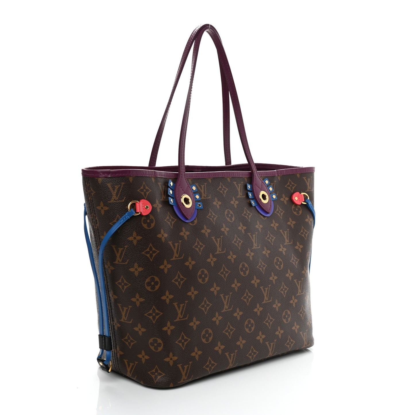 Monogram Totem Neverfull MM Magenta
