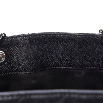 Chanel Caviar Quilted Grand Shopping Tote GST Black 11 of 14