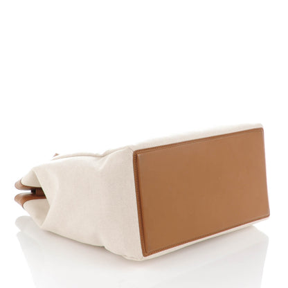 Balenciaga Natural Canvas Shoulder Duffle 4 of 7