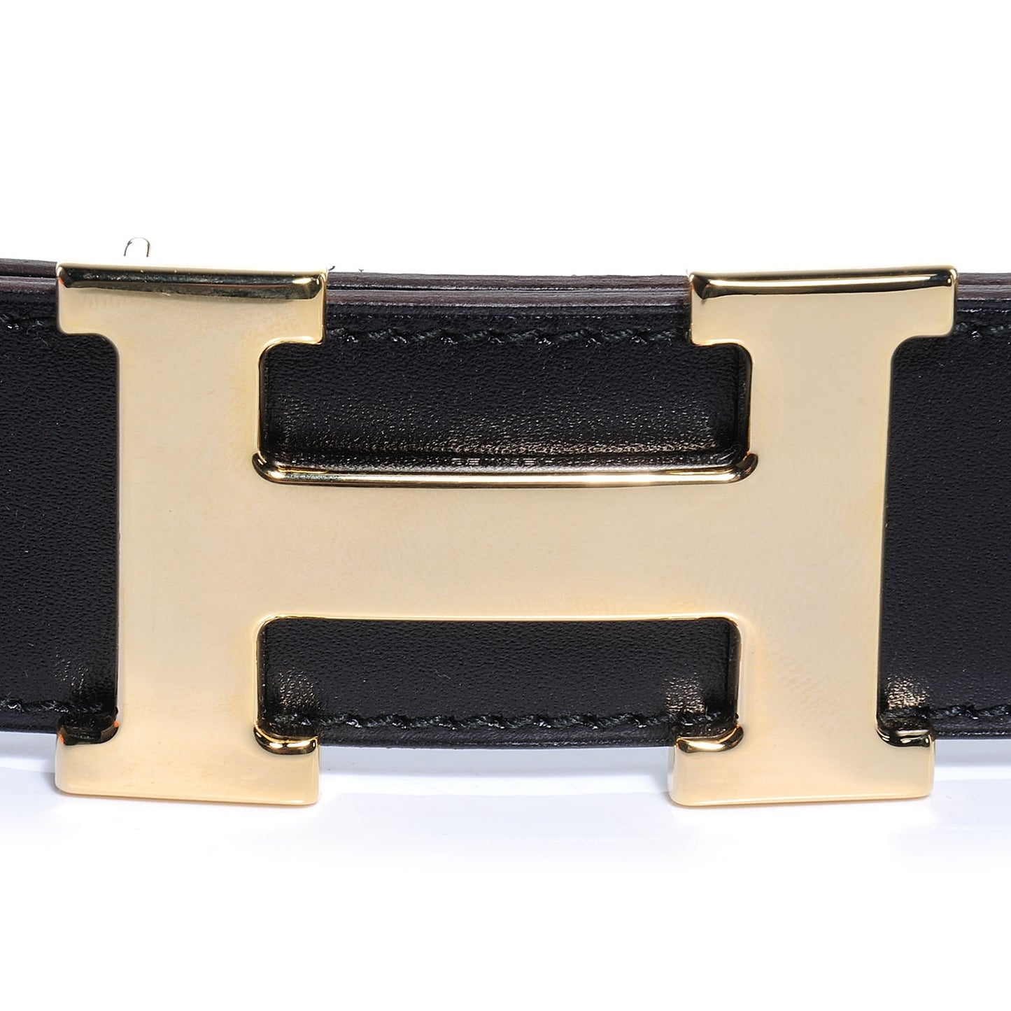 Box Clemence Reversible 32mm H Belt 100 Black