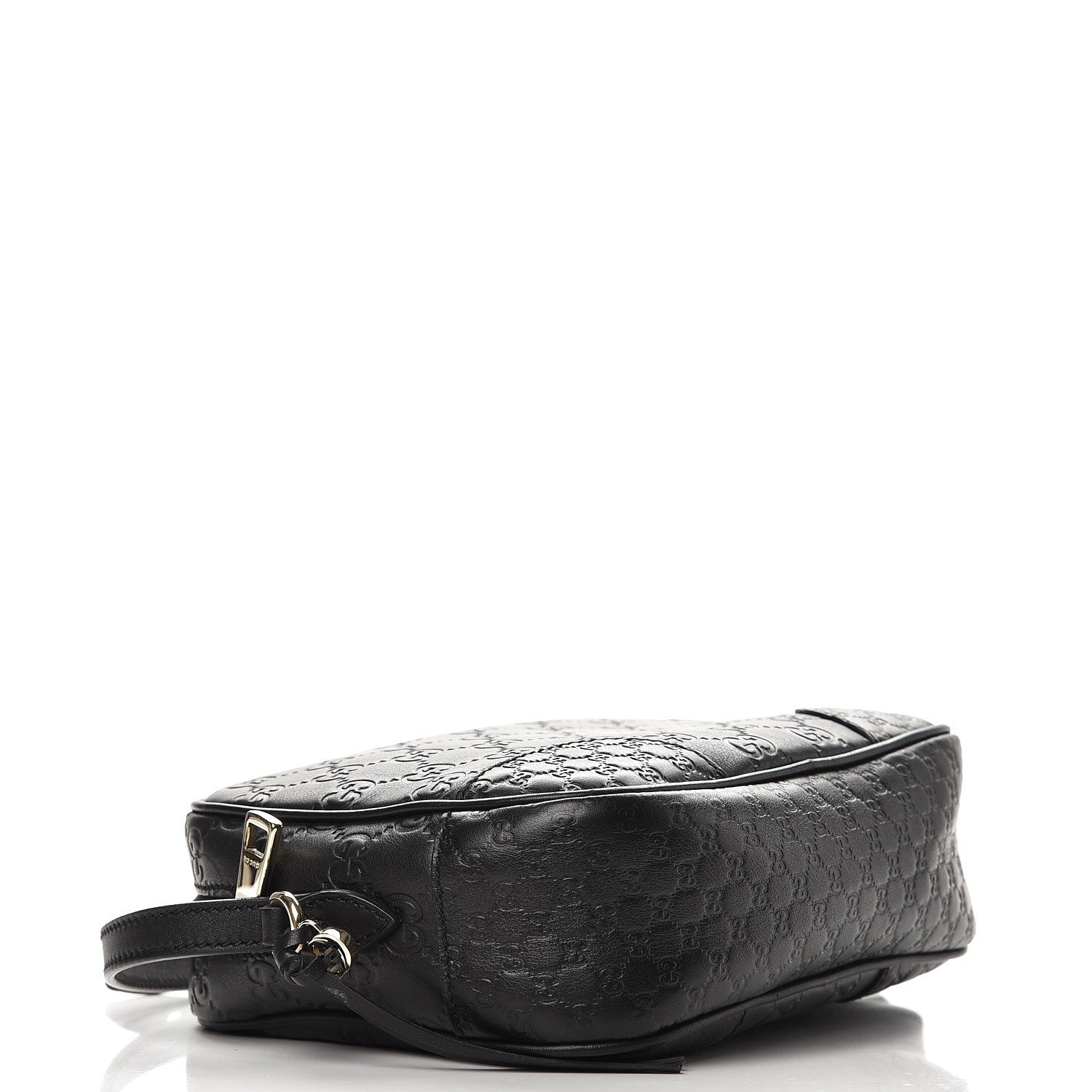 Gucci Guccissima Mini Bree Messenger Bag Black 4 of 7