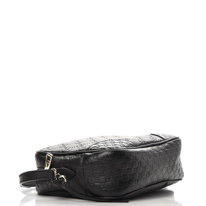 Gucci Guccissima Mini Bree Messenger Bag Black 4 of 7