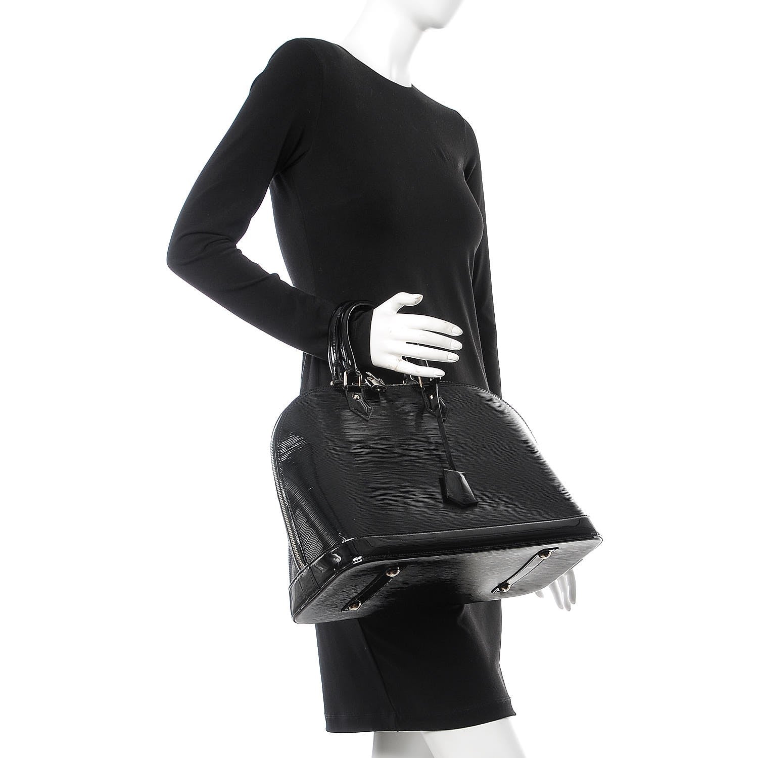 Louis Vuitton Electric Epi Alma GM Black 2 of 11