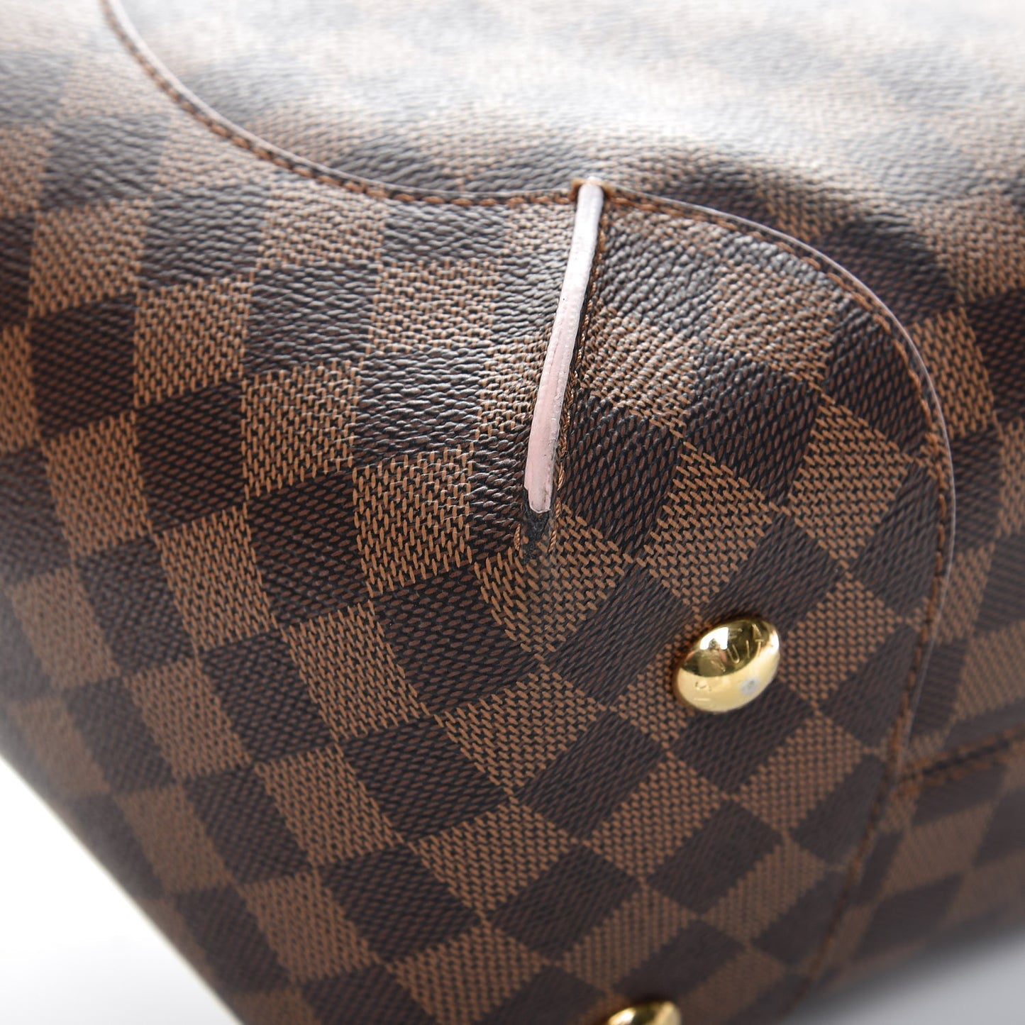 Damier Ebene Caissa Hobo Rose Ballerine
