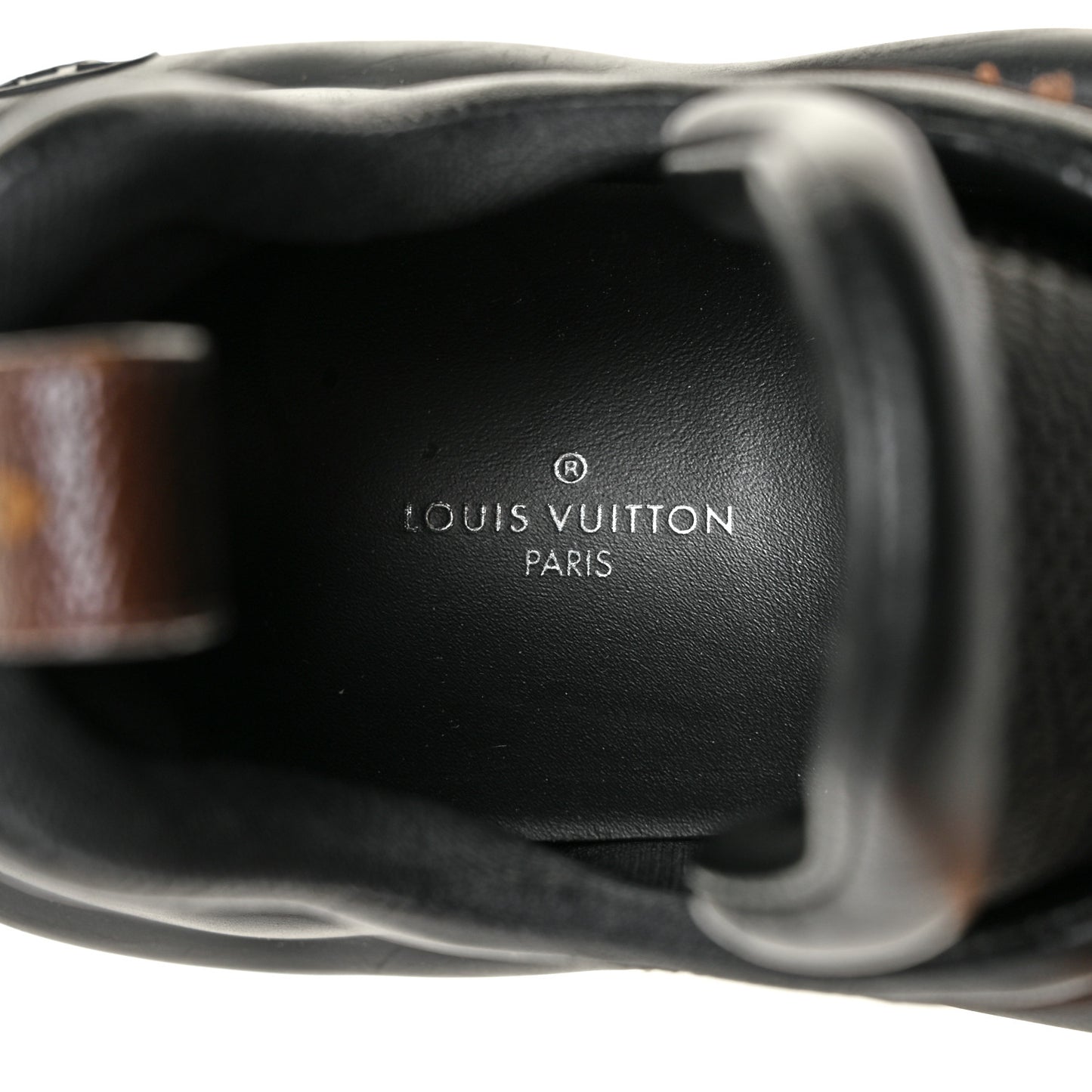 Calfskin Patent Monogram LV Archlight Sneakers 41 Black
