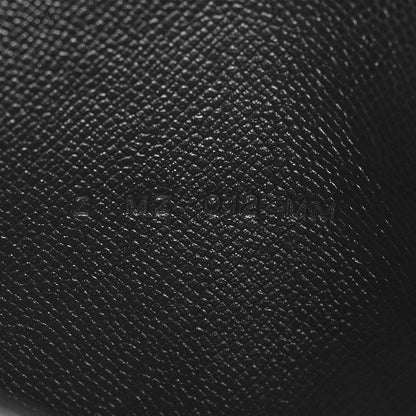 Hermes Epsom Kelly Pocket Compact Wallet Black 8 of 10
