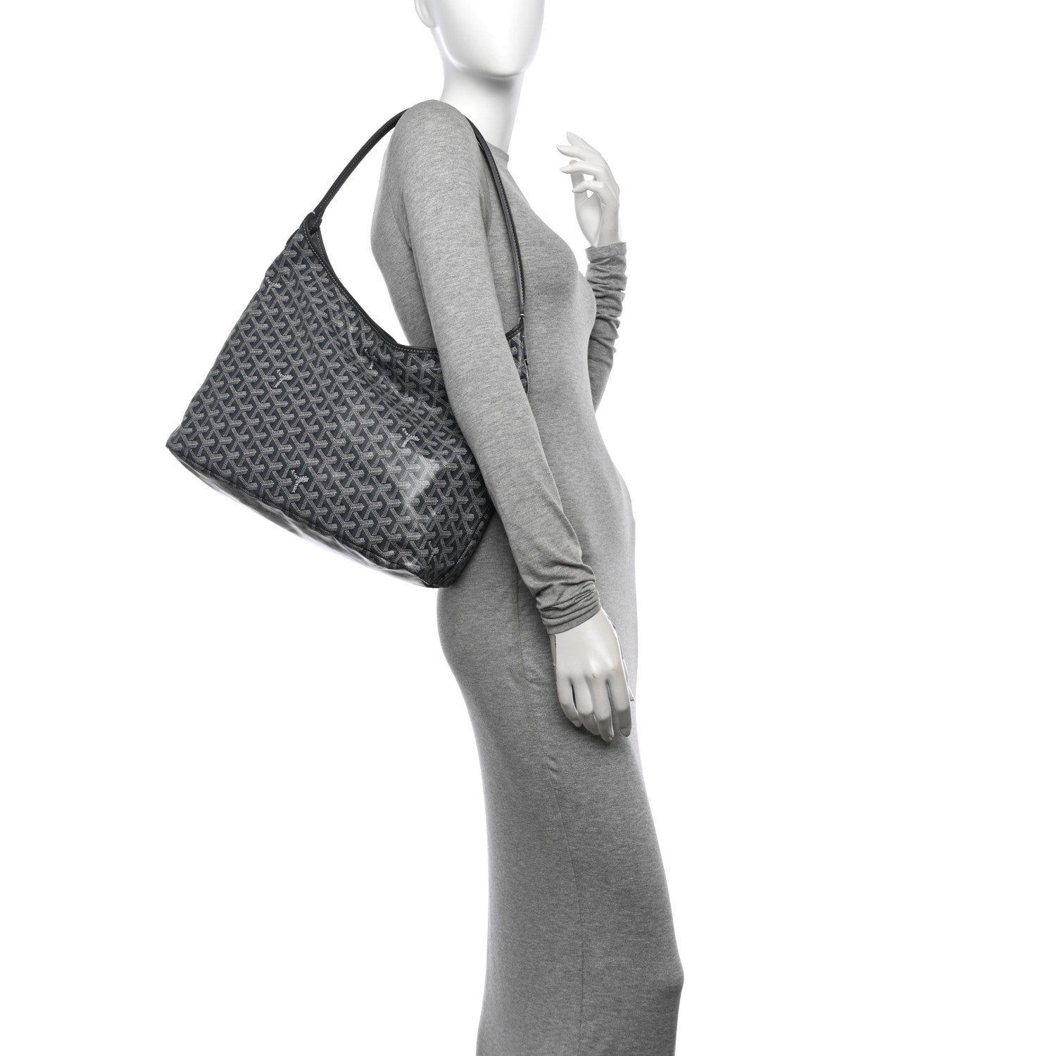 Goyard Goyardine Boheme Hobo Grey 2 of 11