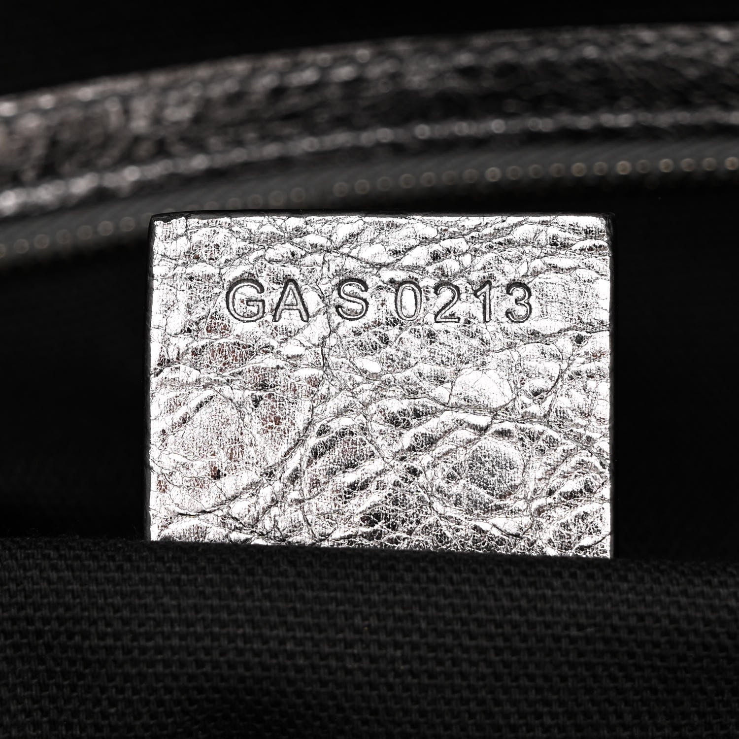 Givenchy Metallic Calfskin Medium Voyou Bag Silver 7 of 10