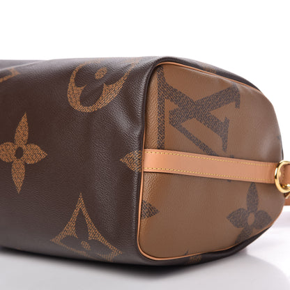 Louis Vuitton Reverse Monogram Giant Speedy Bandouliere 30 7 of 11
