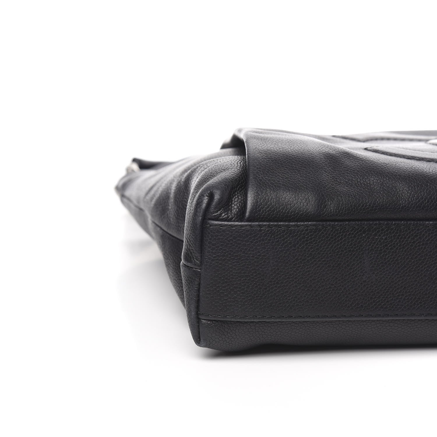 Chanel Caviar Large CC Tuck Tote Black 8 of 11