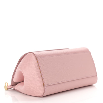 Dolce & Gabbana Dauphine Small Miss Sicily Satchel Rose Carne 4 of 9