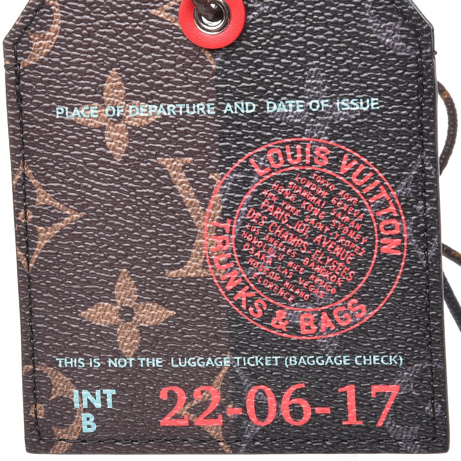 Louis Vuitton Monogram Outdoor Name Tags Set 4 of 10