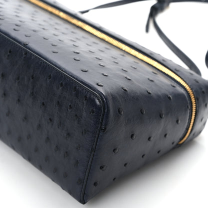 Loro Piana Ostrich Extra Pocket L27 Blue Navy 11 of 14