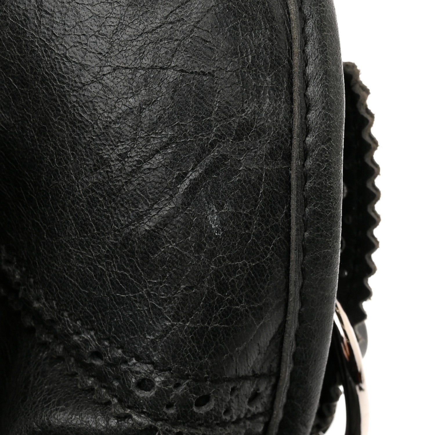 Balenciaga Agneau Giant Brogues Hardware City Anthracite 18 of 21