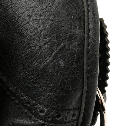 Balenciaga Agneau Giant Brogues Hardware City Anthracite 18 of 21