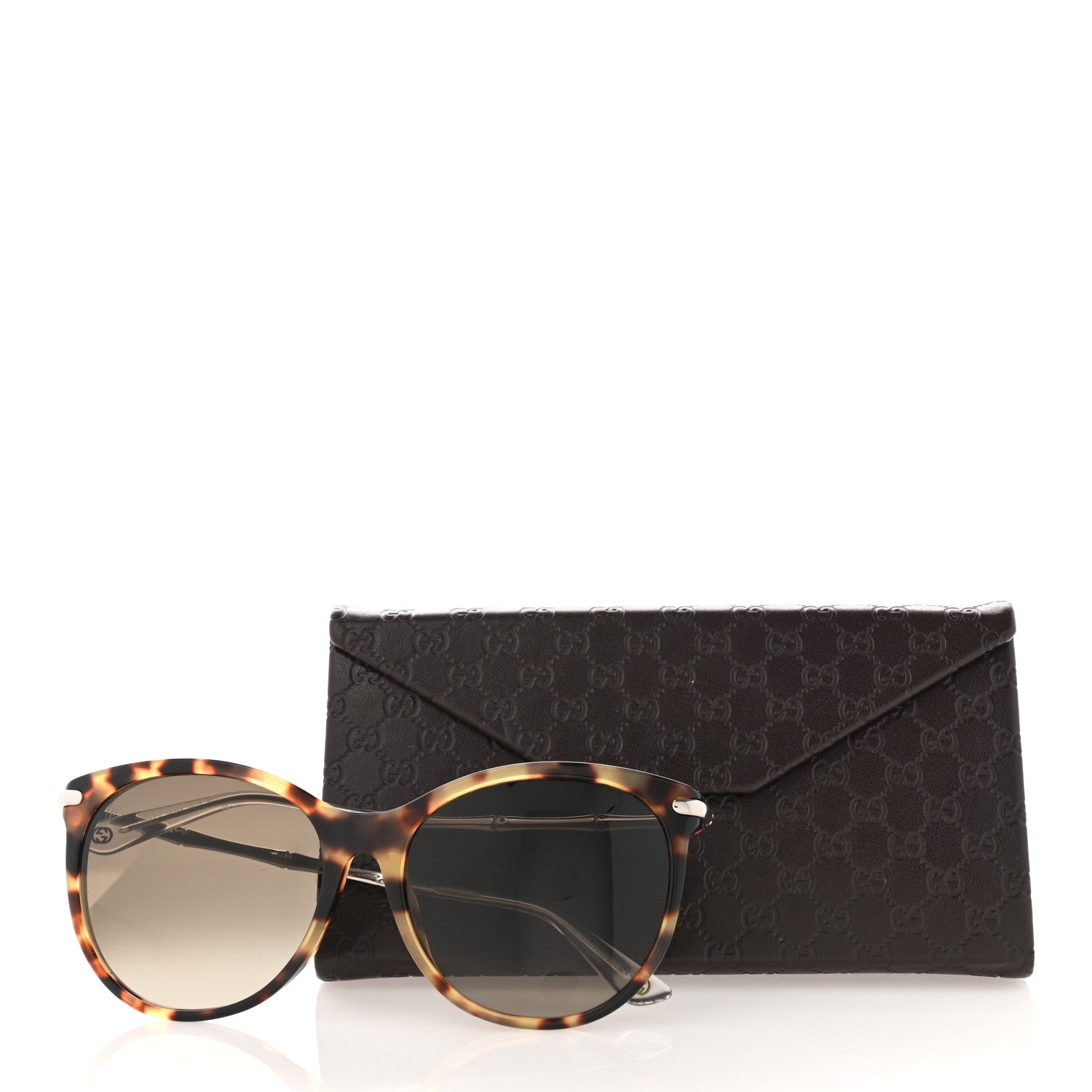 Gucci Bamboo Cateye GG3777/F/S Sunglasses Tortoise 9 of 9