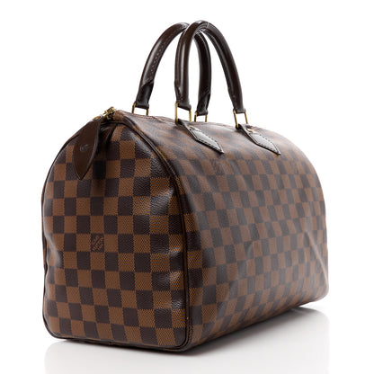Louis Vuitton Damier Ebene Speedy 30 3 of 17