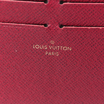 Louis Vuitton Calfskin Felicie Card Holder Insert Fuchsia 6 of 7