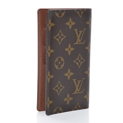 Louis Vuitton Monogram Simple Checkbook Holder Wallet Cover 3 of 6