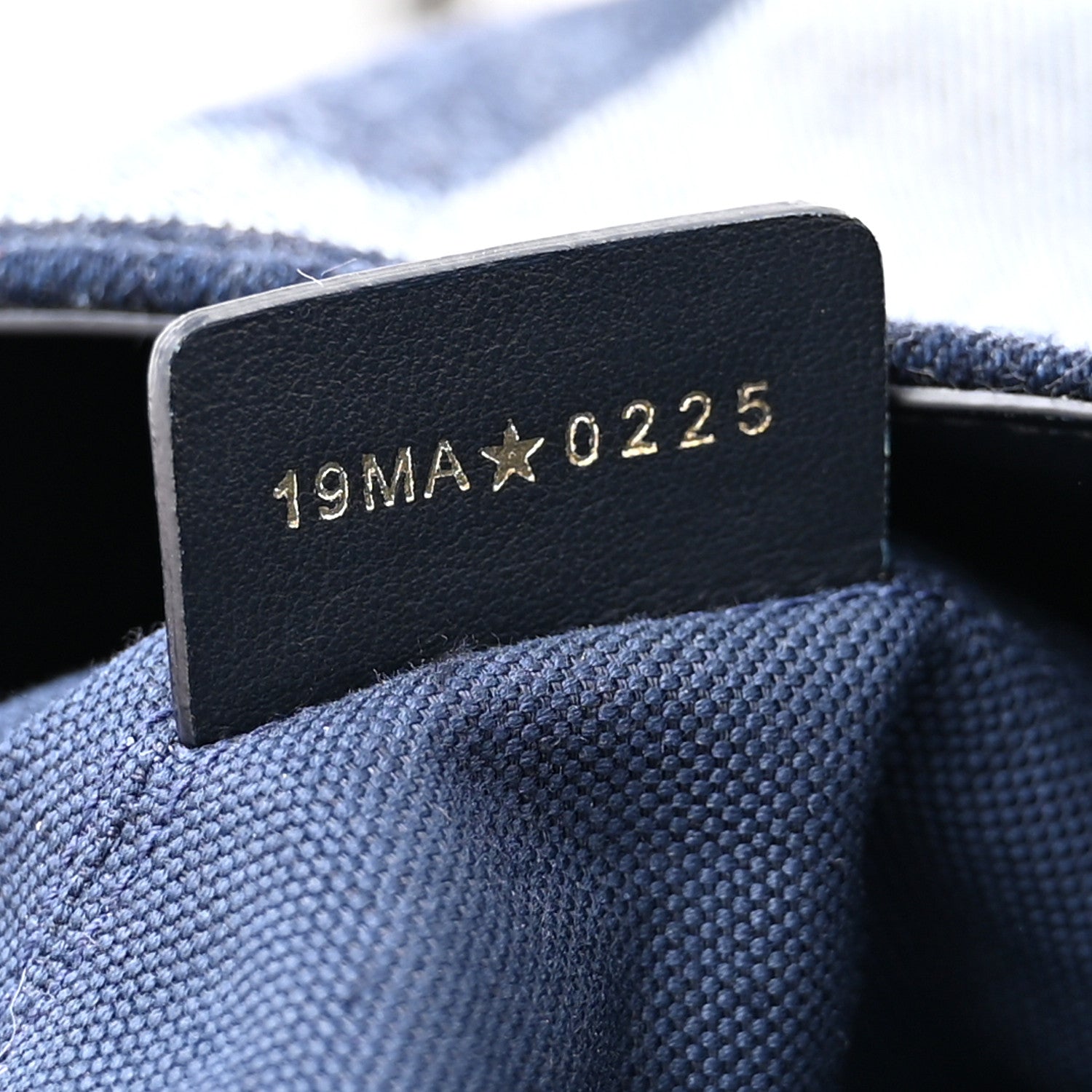 Christian Dior DIOR Denim Graphique Motif Large Toujours Blue 8 of 13