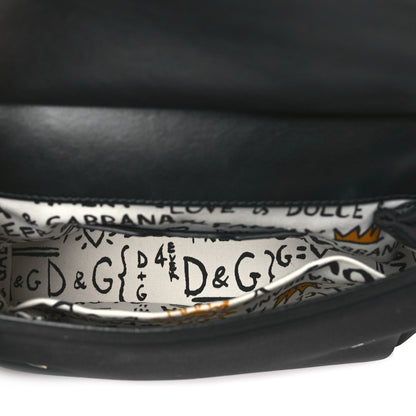 Dolce & Gabbana Neoprene Small Miss Sicily Satchel Black 5 of 9