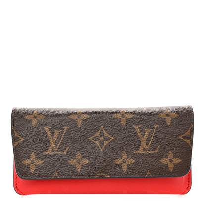 Louis Vuitton Monogram Woody Sunglass Case Rouge 1 of 9