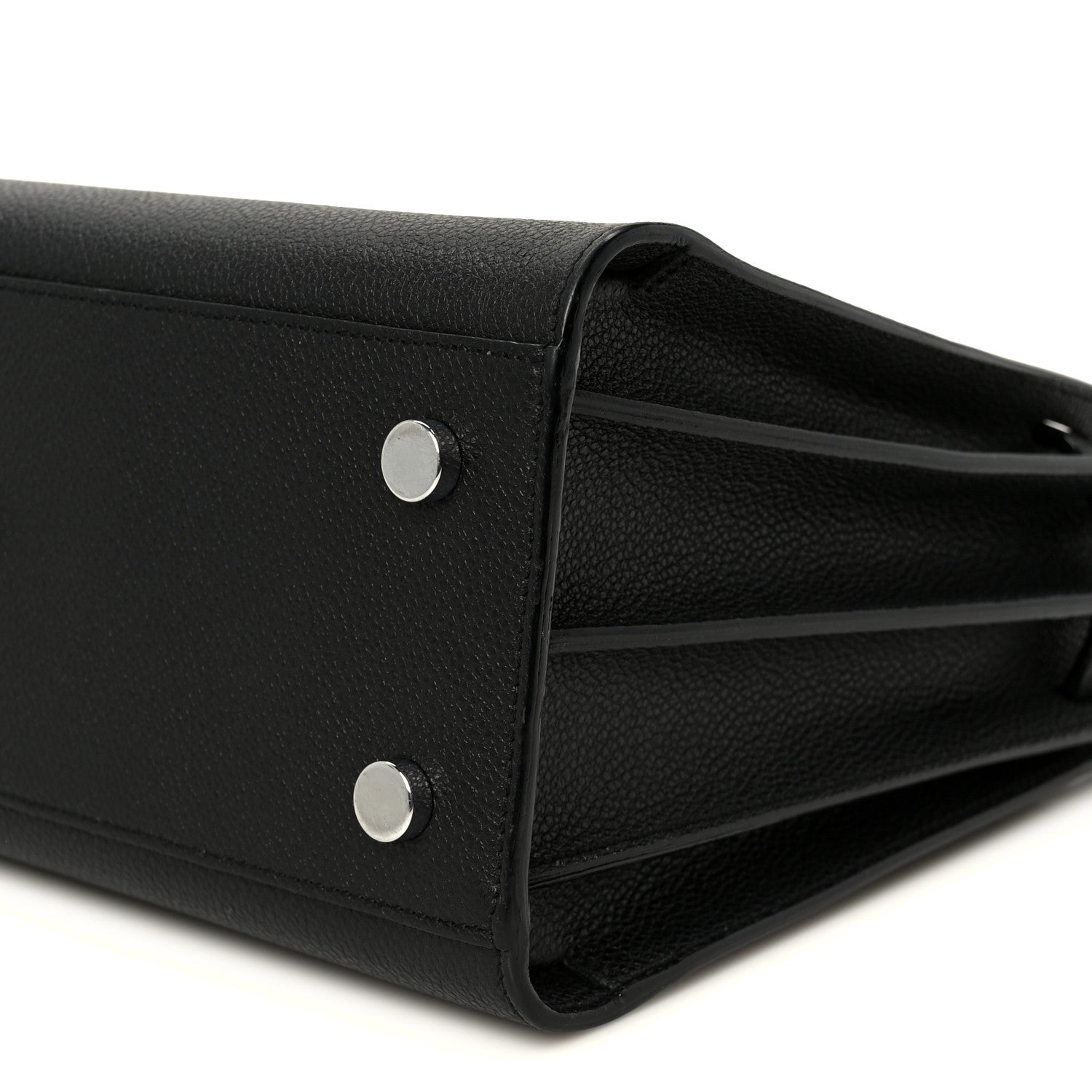 Saint Laurent Grained Calfskin Small Sac De Jour Black 11 of 11