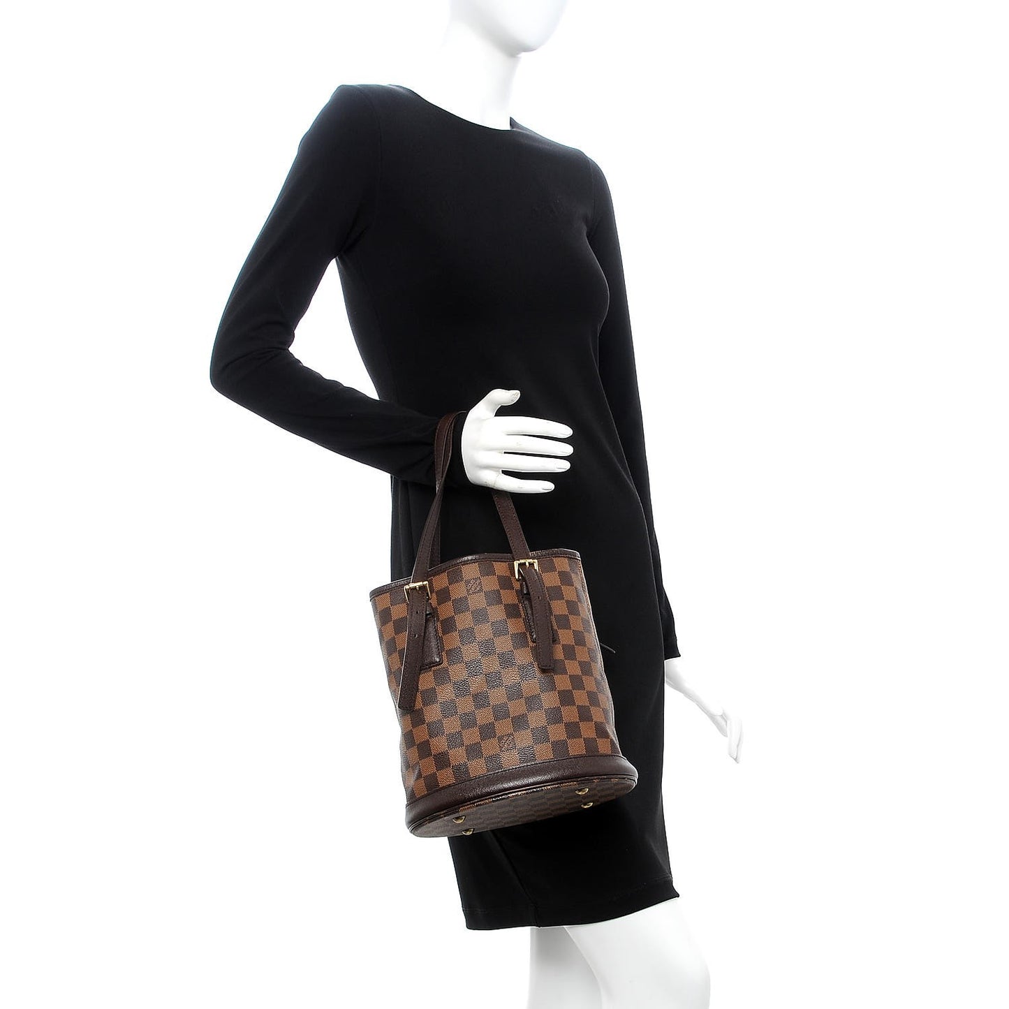 Damier Ebene Marais Bucket 23