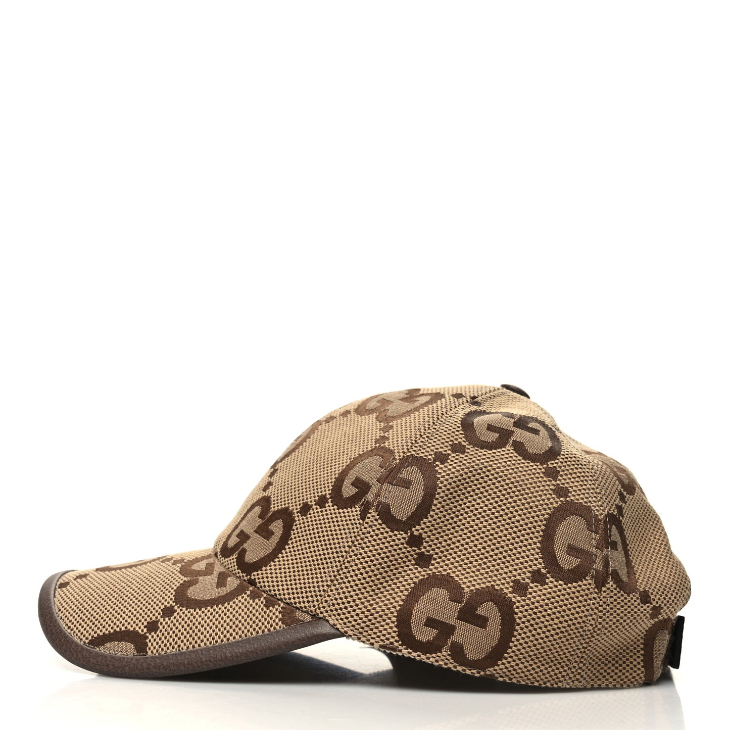 Monogram Jumbo GG Baseball Hat M 57 Camel Ebony