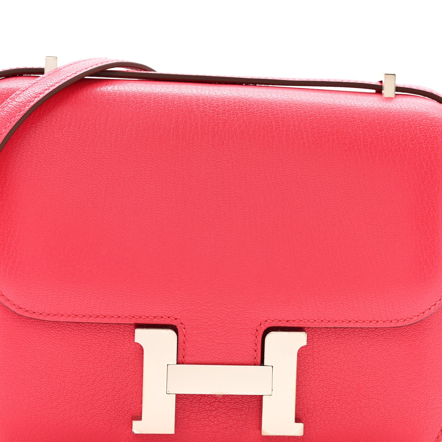 Hermes Chevre Mysore Constance 18 Rose Shocking 9 of 13