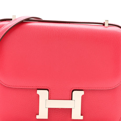 Hermes Chevre Mysore Constance 18 Rose Shocking 9 of 13