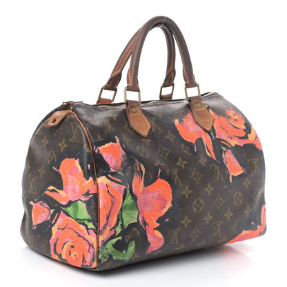 Louis Vuitton Monogram Roses Speedy 30 2 of 4