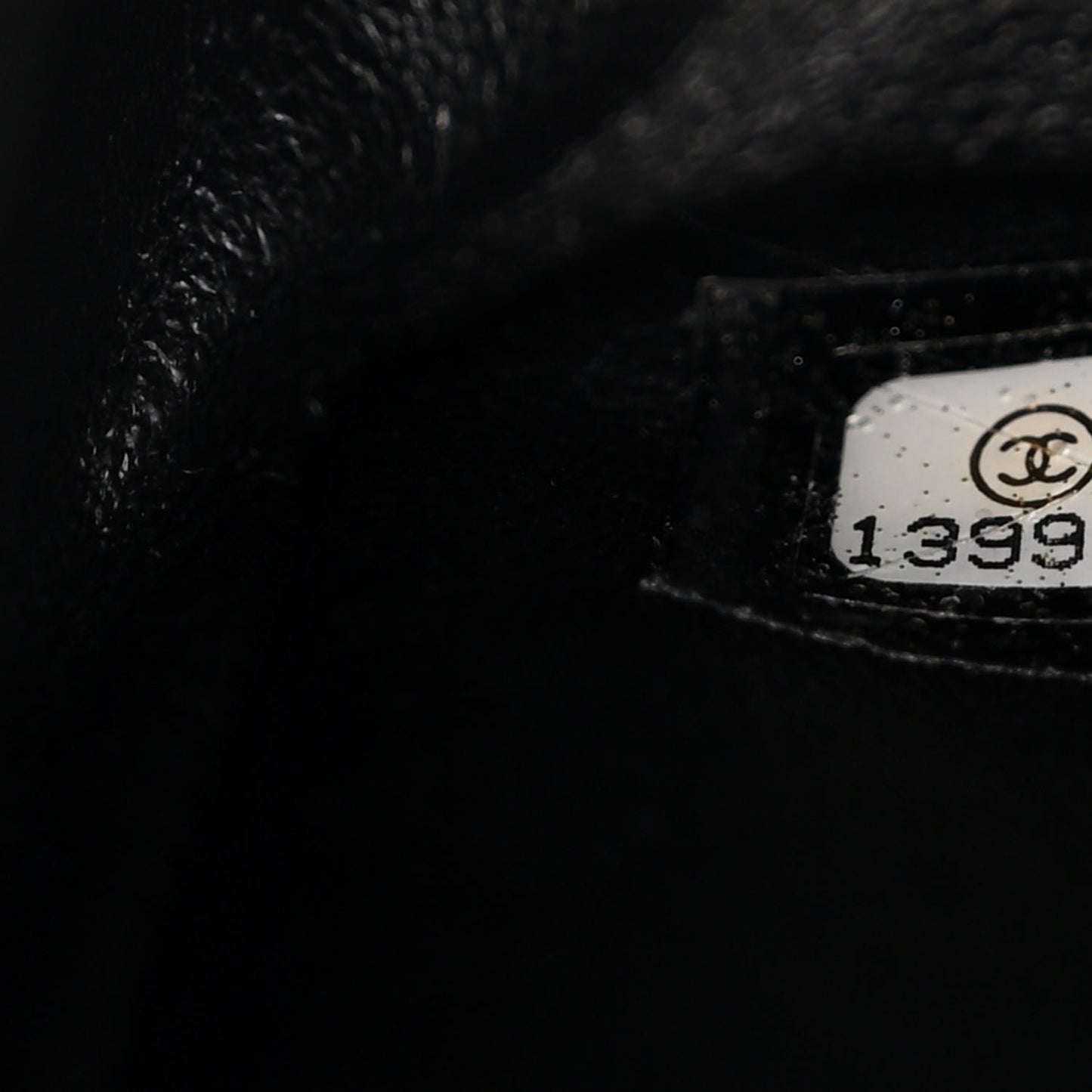 Distressed Patent Quilted 2.55 Reissue 227 Flap Black