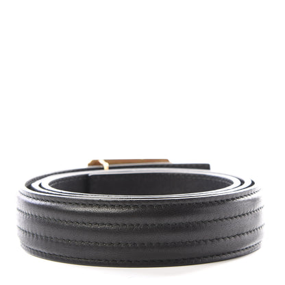 Chanel Calfskin CC Boy Belt 95 38 Black 3 of 7