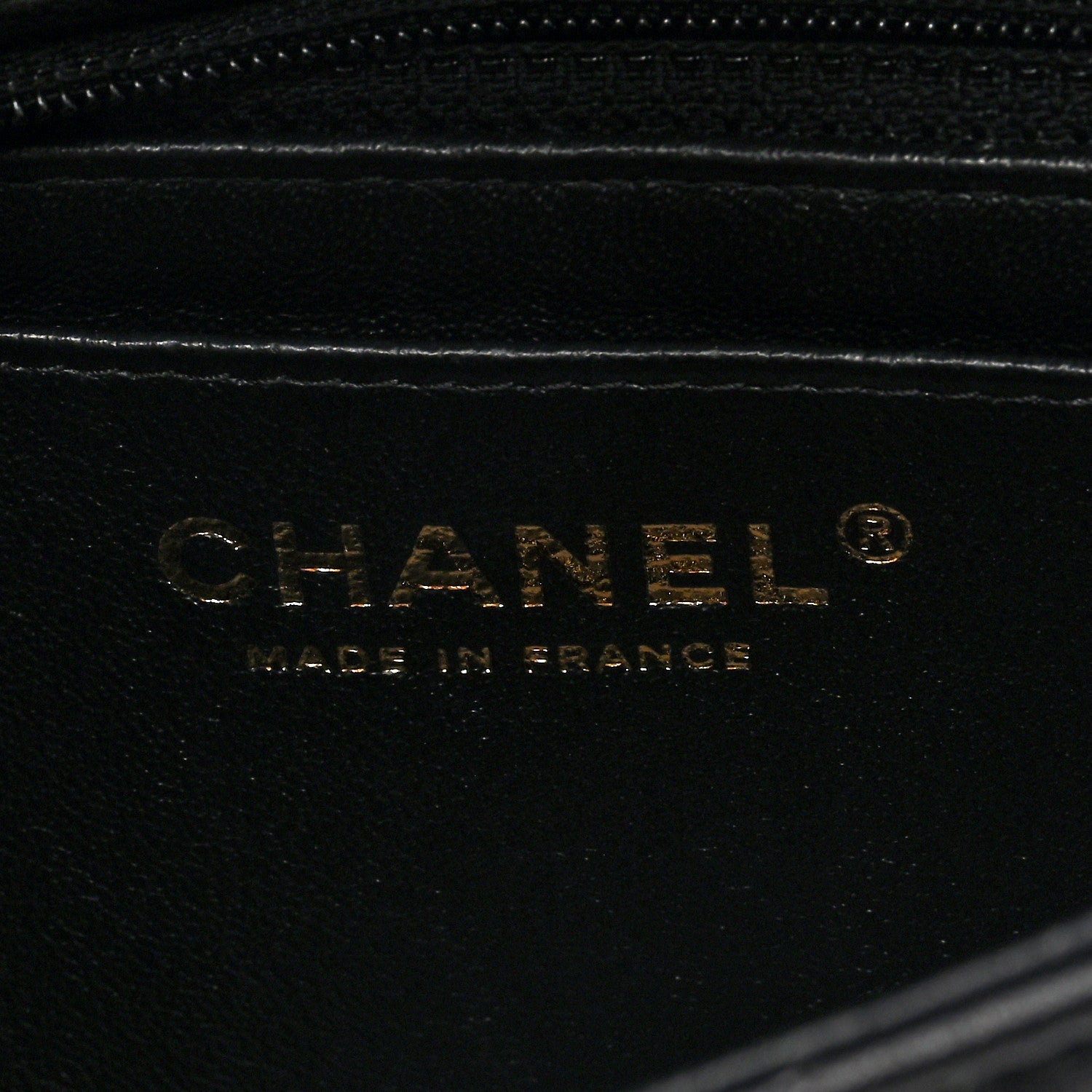 Chanel Lambskin Chevron Quilted Mini Rectangular Flap Black 6 of 11