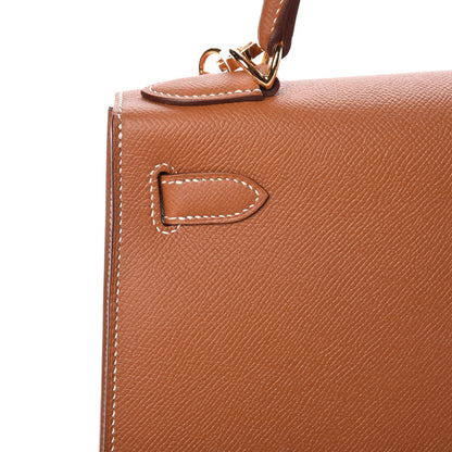 Hermes Epsom Kelly Sellier 28 Gold 15 of 35