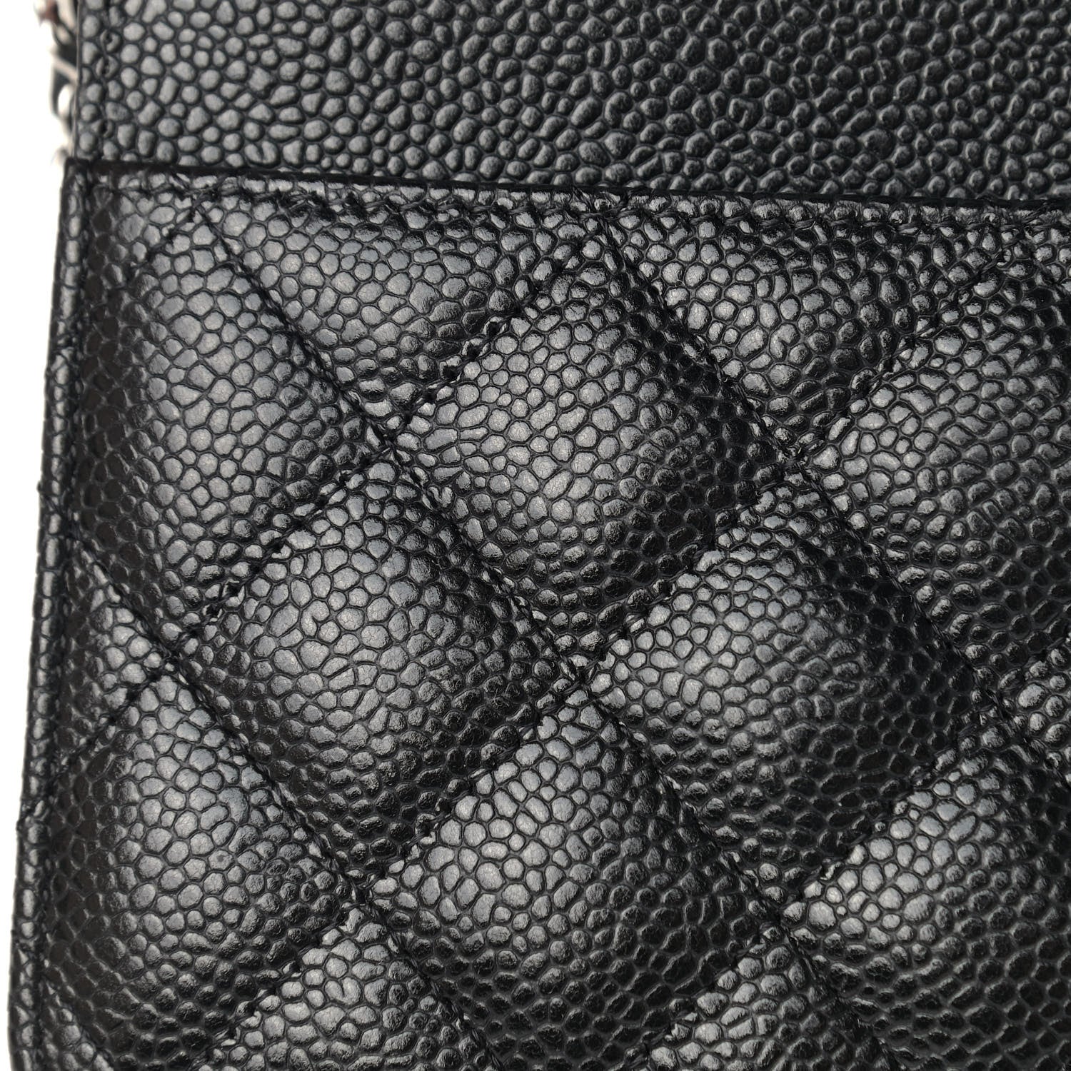 Chanel Caviar Quilted Wallet On Chain WOC Black 11 of 11