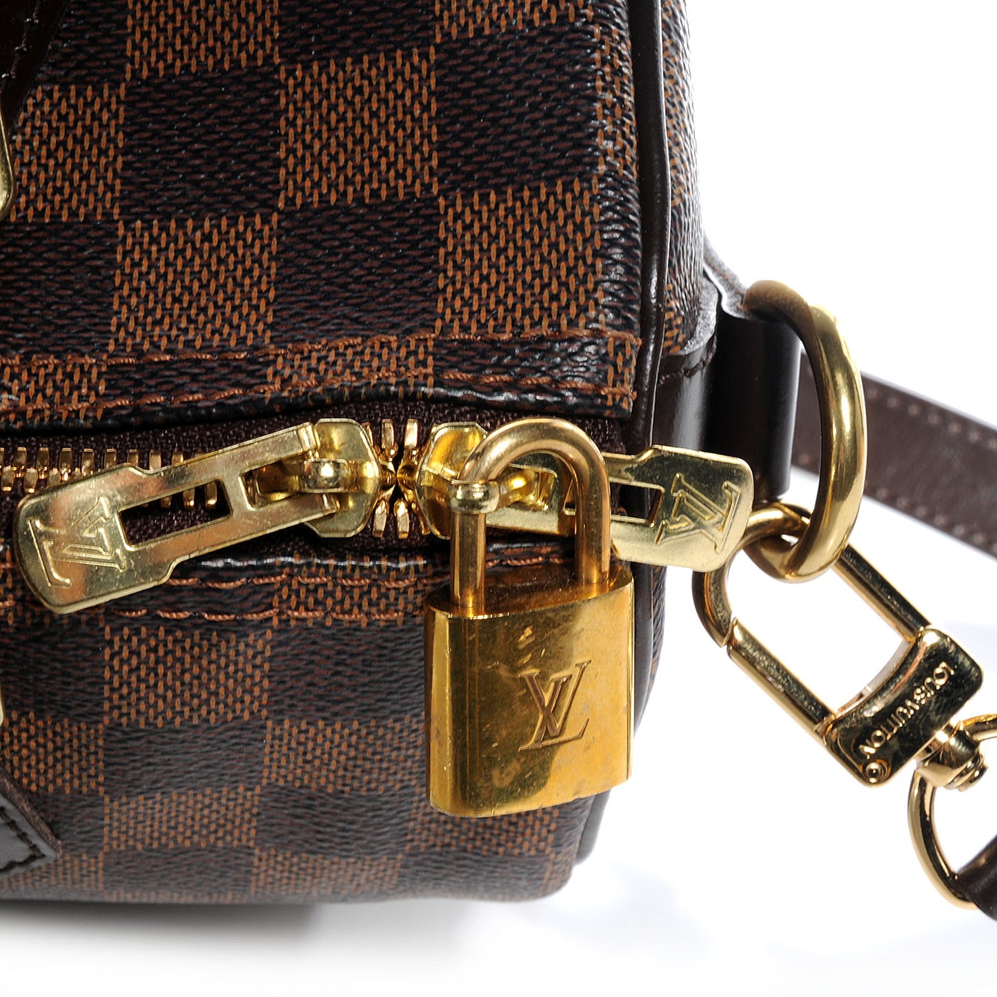 Damier Ebene Speedy Bandouliere 25
