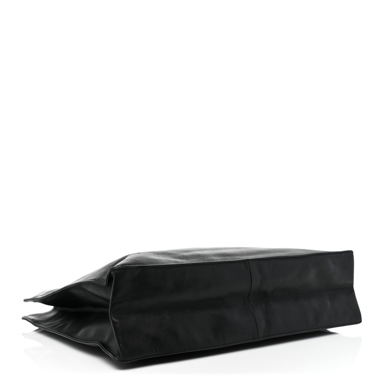 Chanel Lambskin CC Tote Black 4 of 11