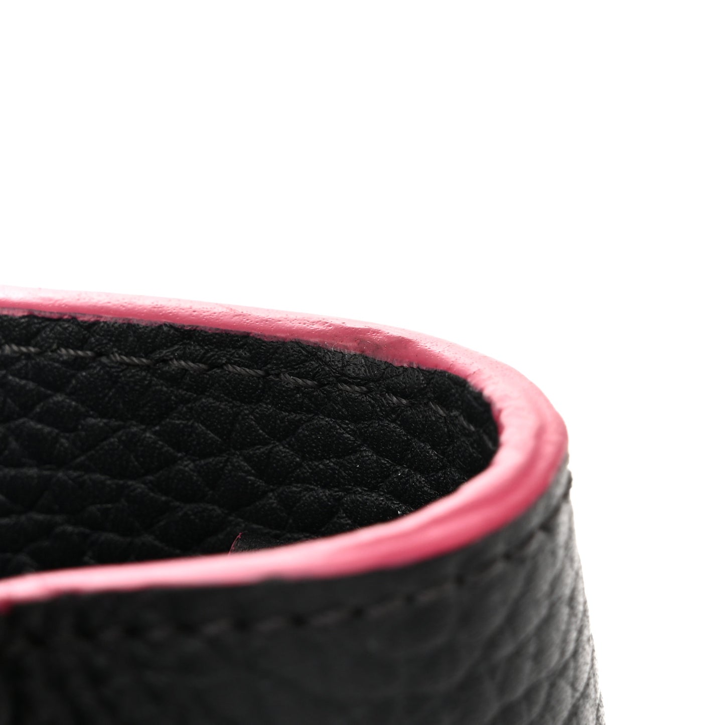 Taurillon Capucines PM Cobalt Fuchsia