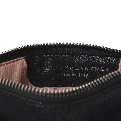 Stella McCartney Shaggy Deer Falabella Zip Pouch Black 6 of 6
